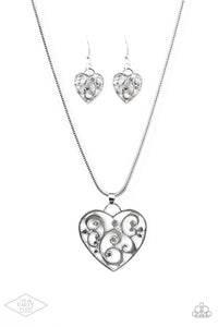 FILIGREE Your Heart With Love - Silver